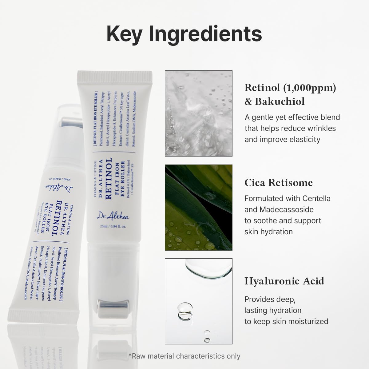 Dr.Althea Retinol Flat Iron Eye Roller 25ml 